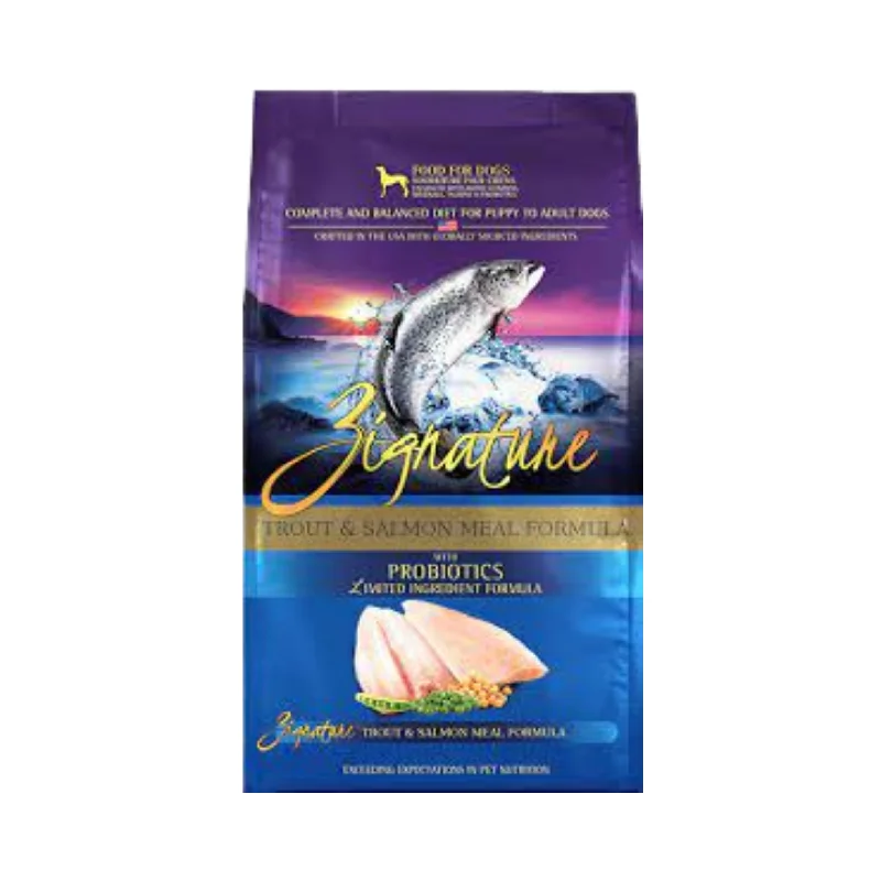 - Gastrointestinal conditioning dog foodZignature Trout and Salmon Dog