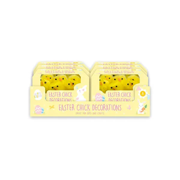 - Dog anti-slip matEaster Chick Decorations 4cm 6 Pack
