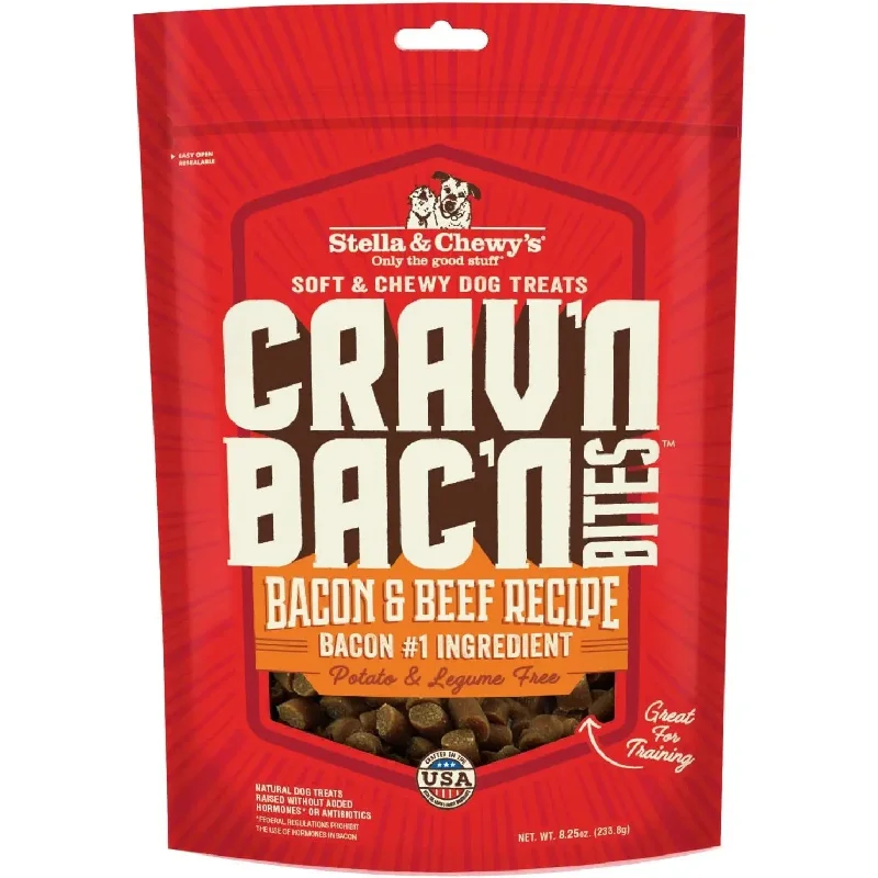 - Elderly dog ​​joint care mattressStella & Chewys Dog Crav'N Bacon Bites Beef 8.25Oz