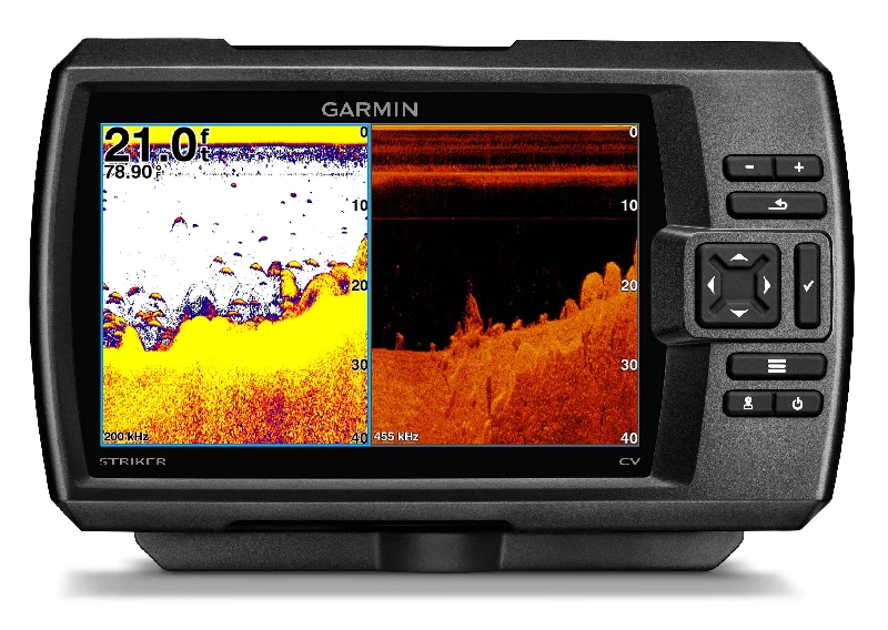- Remote interactive pet feederGarmin Striker Plus 7cv GPS Fishfinder w/CV-20TM Transducer