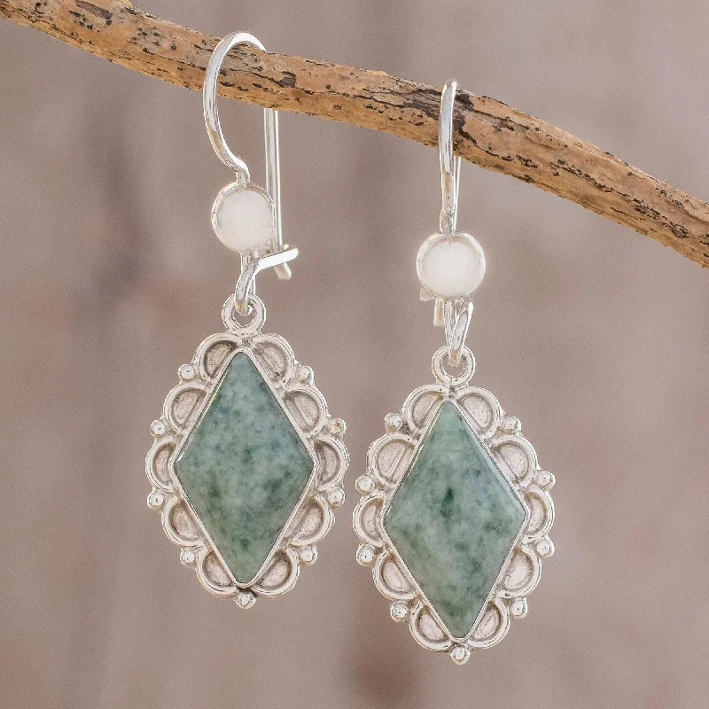 - Pet diabetes prescription foodDiamond Dahlia Guatemalan Light Green Jade Earrings