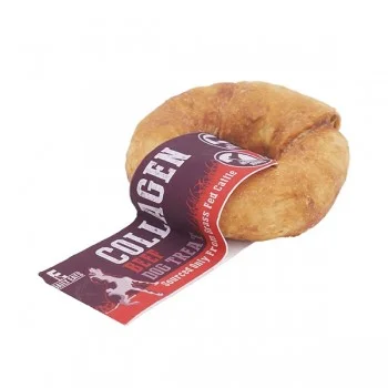 - Dog disposable foam shower gelDaily Eats Collagen Donut 3.5" Beef Dog Treat 90g