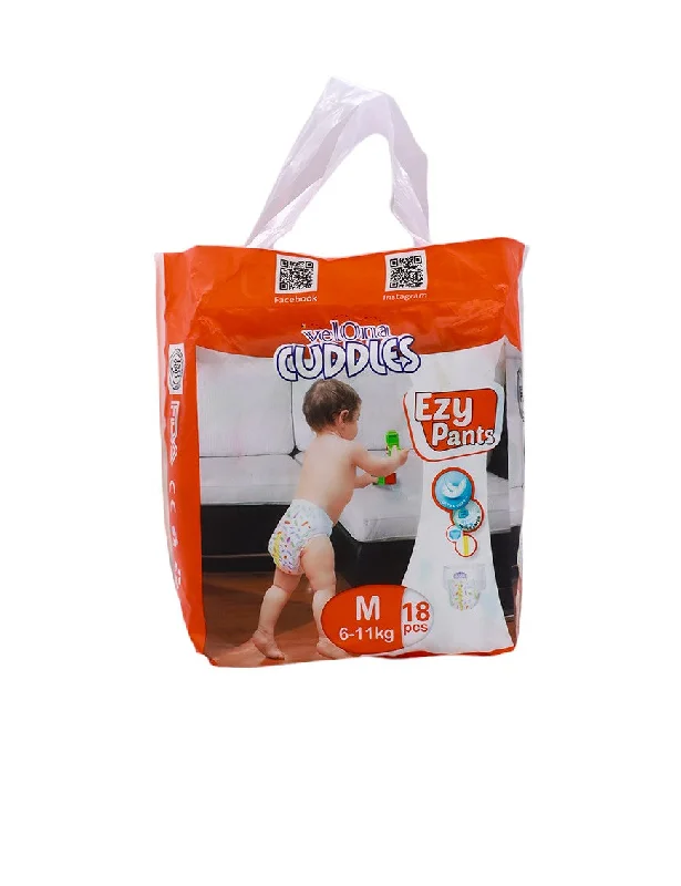 - Air box TSA certified check-inVELONA CUDDLES Ezy Pant (M), 18pcs
