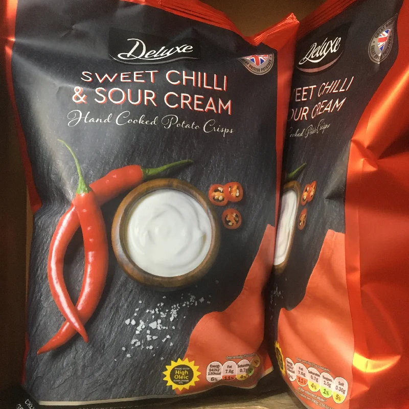- Dog heart rate monitoring collar2x Deluxe Sweet Chilli & Sour Cream Crisps Share Bags (2 Packs x150g)