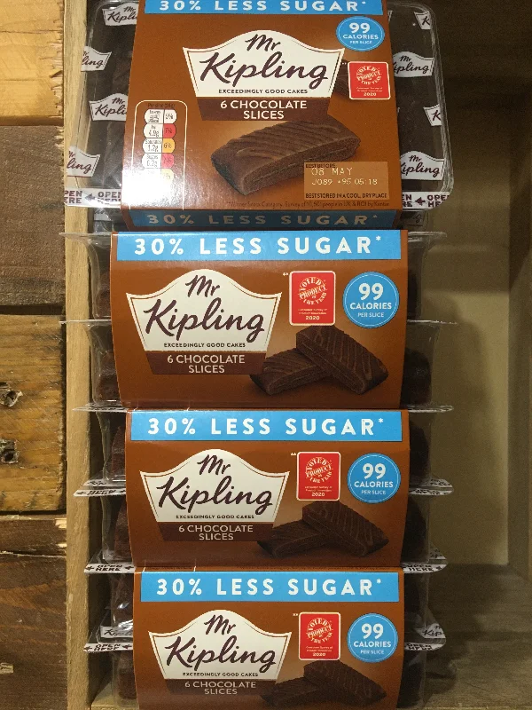 - Teething and chewing toys for puppies24x Mr Kipling Chocolate Slices 30% Less Sugar (4x 6 Packs) - Teething and chewing toys for puppies24x Mr Kipling Chocolate Slices 30% Less Sugar (4x 6 Packs)