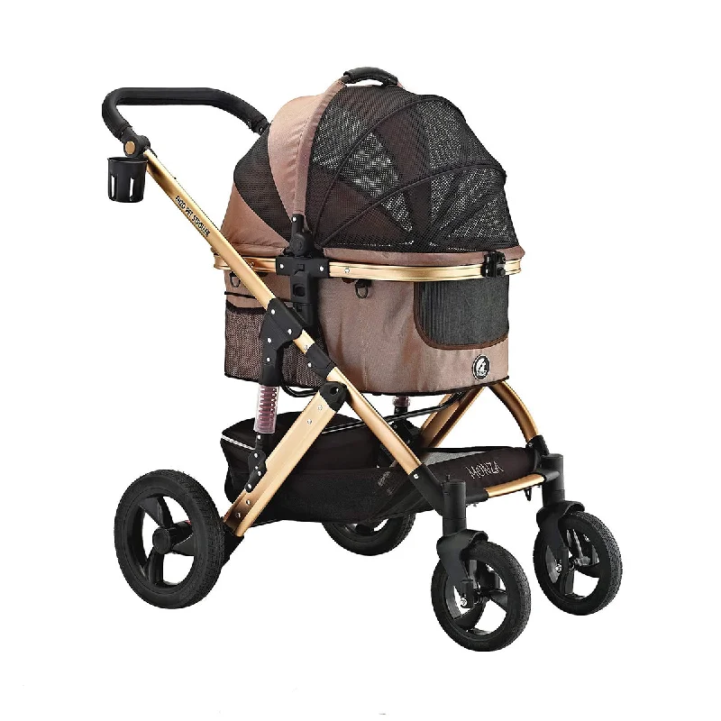 Pet night clothes with LED lightsMonza Luxury 3-In-1 Stroller Gold