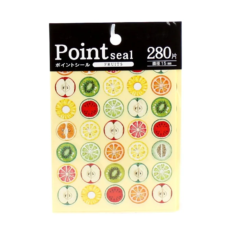 - Foldable and portable cat bagPoint Stickers (Circle*Fruits/d.1.5cm (280pcs))