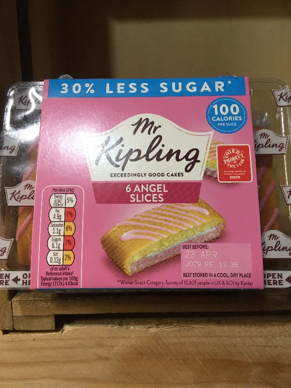 - Postoperative pet anti-licking Elizabethan collarMr Kipling Angel Slice 6 Pack 30% Less Sugar