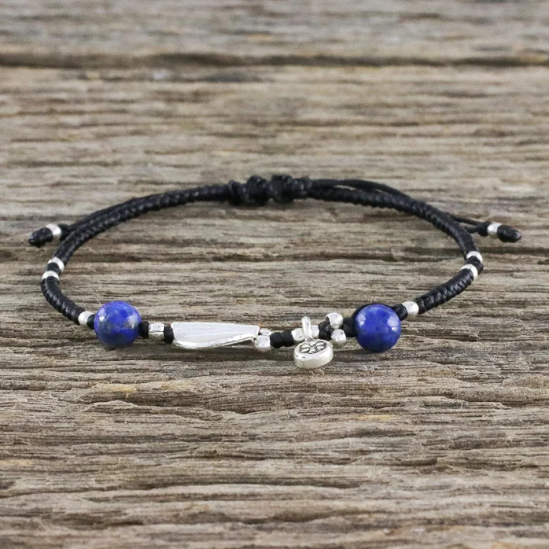 - Cat anti-jump window safety netHill Tribe Twist Beaded 950 Silver and Lapis Lazuli Cord Bracelet - Cat anti-jump window safety netHill Tribe Twist Beaded 950 Silver and Lapis Lazuli Cord Bracelet