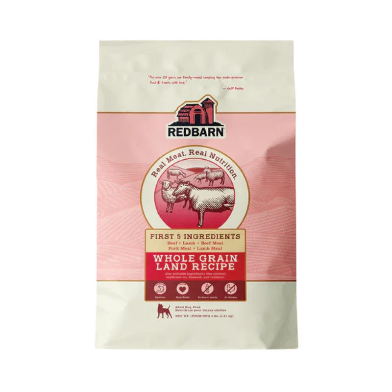 - Special food for senior dogsRedBarn Whole Grain Land Recipe Dry Dog Food