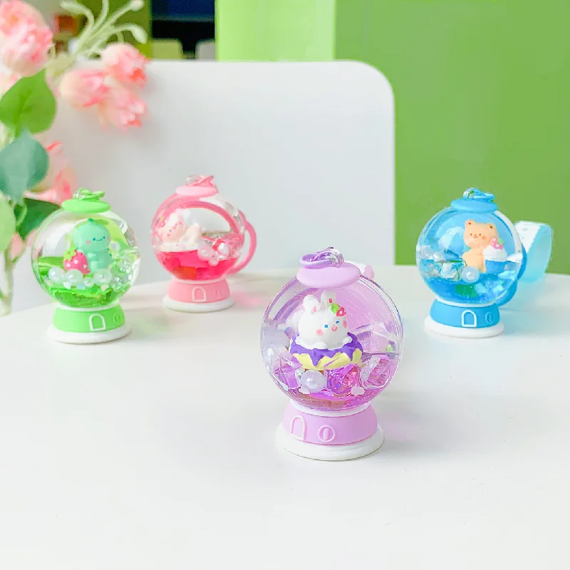  . **Cat food bowl anti-overturning**Mima Gachapon Keyring