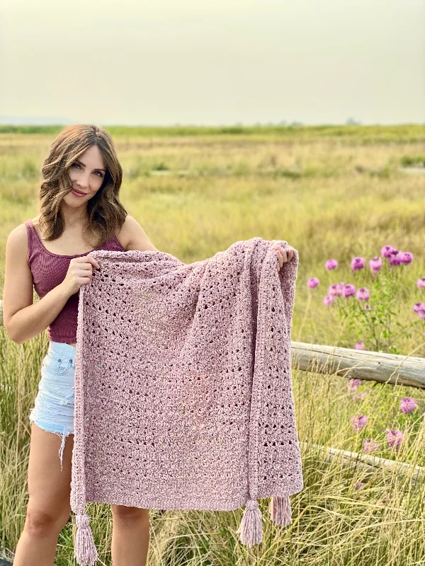  -Anti-scratch sofa protective coverCrochet Kit - The Thistle Throw