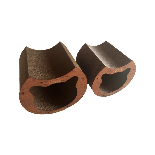 - Parrot climbing and standing wooden frameRascador Para Gato Tunel Mediano