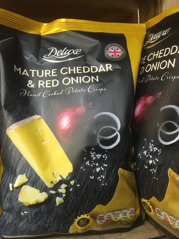 - Automatic temperature adjustment cat bed2x Deluxe Mature Cheddar & Red Onion Crisps Share Bags (2 Packs x150g)