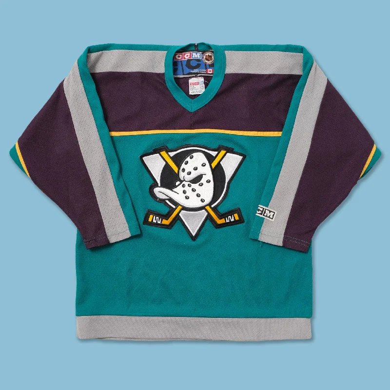 - Winter warm clothes for short-haired dogsVintage Anaheim Ducks Jersey Small