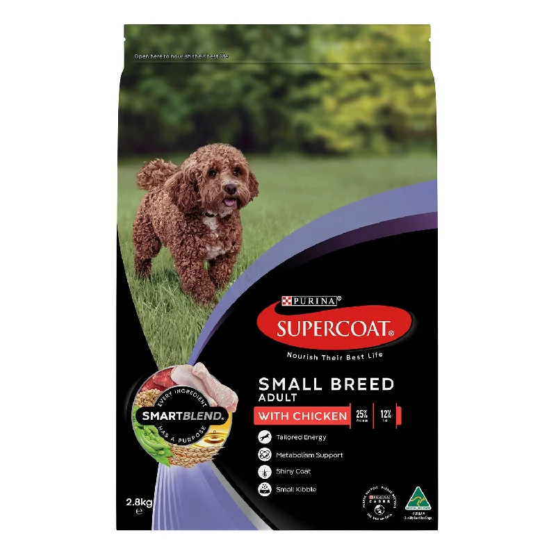 - Dog food discountsSupercoat Small Breed Chicken Adult Dry Dog Food