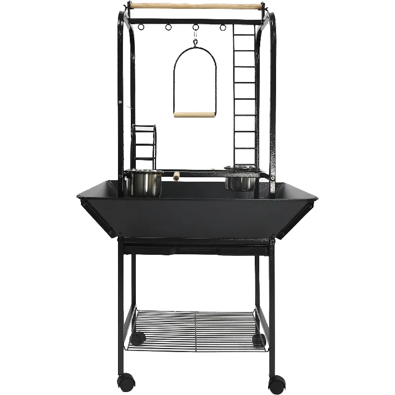 - ​​Christmas pet Christmas clothingA&E Cage Parrot Play Stand with Ladders and Toy Hooks