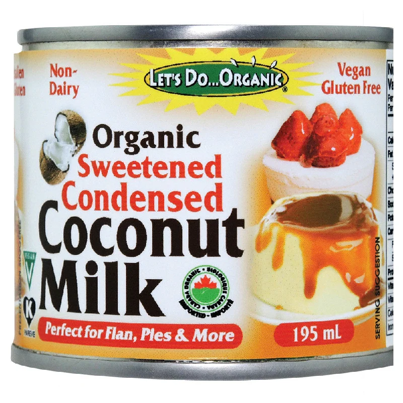 ---Let's Do Organic Organic Sweetened Condensed Coconut Milk - 195ml