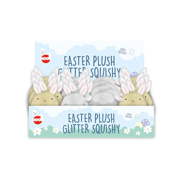 -Splash-proof food bowl AND Anti-choking slow food bowlHoot Easter Glitter Squishy