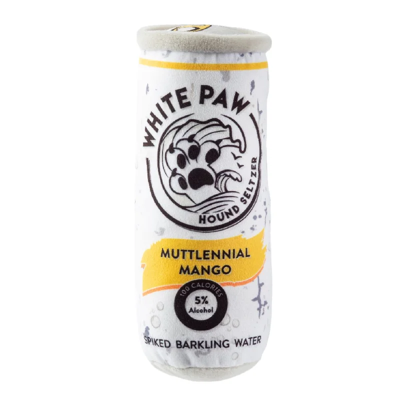 - Natural rubber pet toysWhite Paw Muttlennial Mango Dog Toy