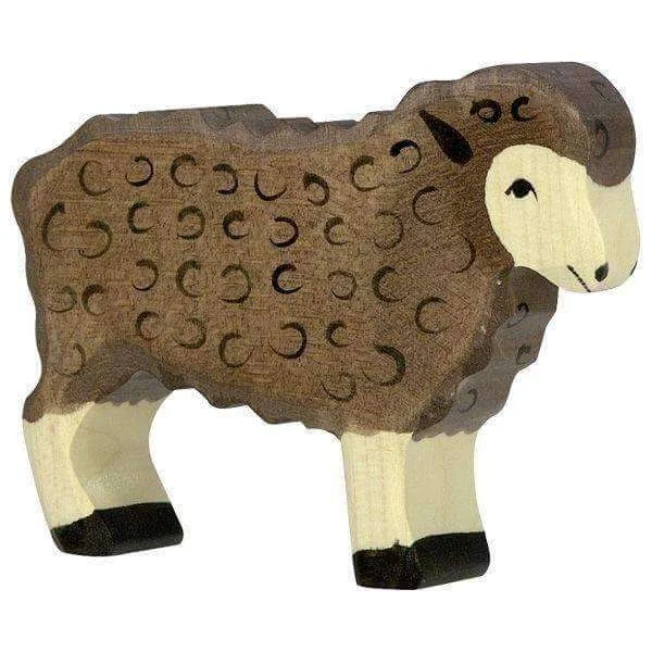 - Pet smart GPS locatorHolztiger Wooden Animal | Sheep - Black Standing