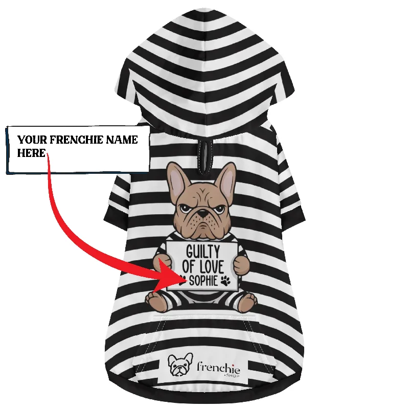 ---Custom Hoodies for French Bulldogs with Your Pet's Name | Frenchie Shop Original