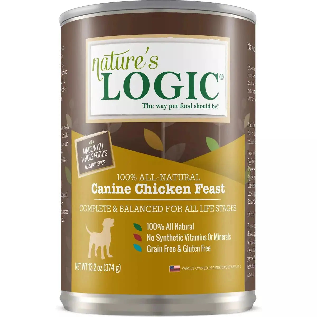  -Explosion-proof leash FOR LARGE dogsNature's Logic Canine Chicken Feast Grain-Free Canned Dog Food 13.2 oz case of 12