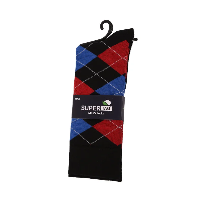 - Parrot climbing and standing wooden frameSUPER SOCKS ARGYLE P1(BLACK)