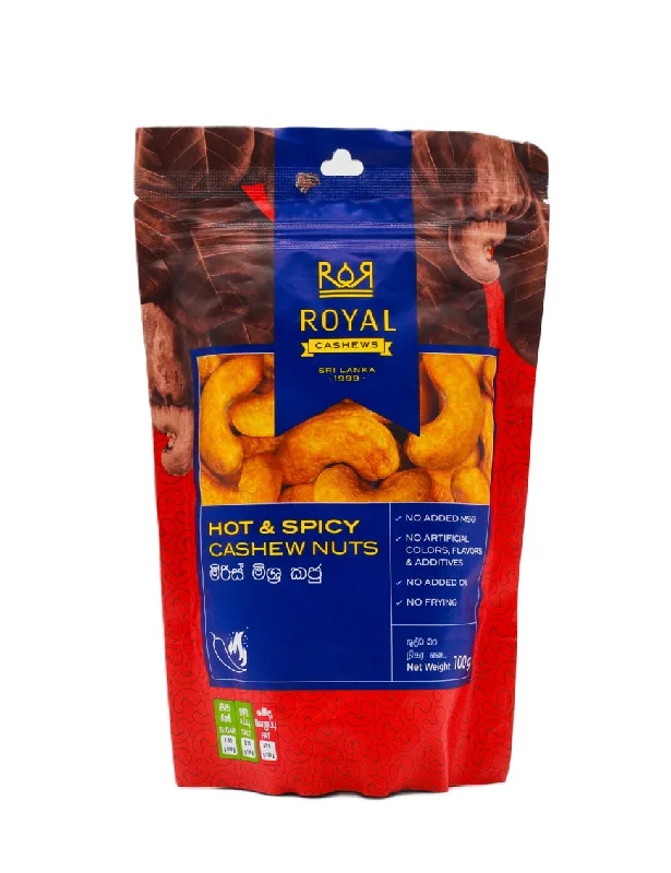 - Winter warm clothes for short-haired dogsROYAL Cashew Hot & Spicy Cashew Nuts, 100g