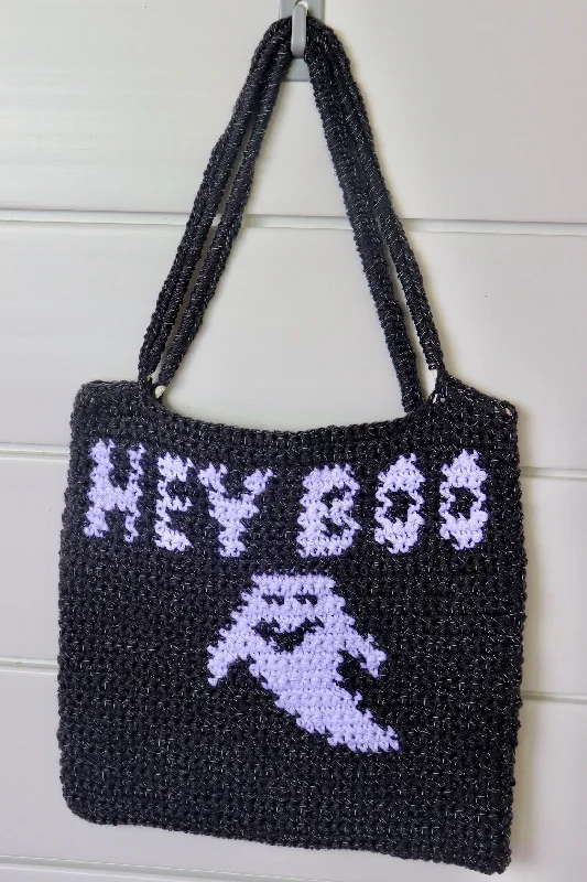  -Non-contact cat thermometerHey Boo Bag (Crochet)