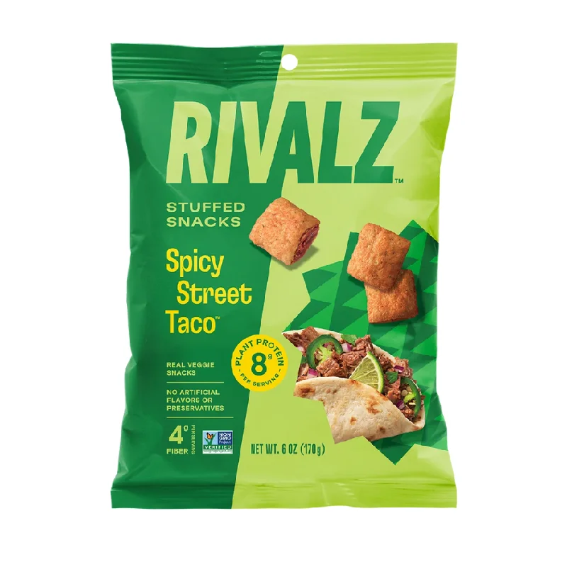 - Air box TSA certified check-inRivalz Spicy Street Taco Stuffed Snacks - Multiple Sizes - Air box TSA certified check-inRivalz Spicy Street Taco Stuffed Snacks - Multiple Sizes