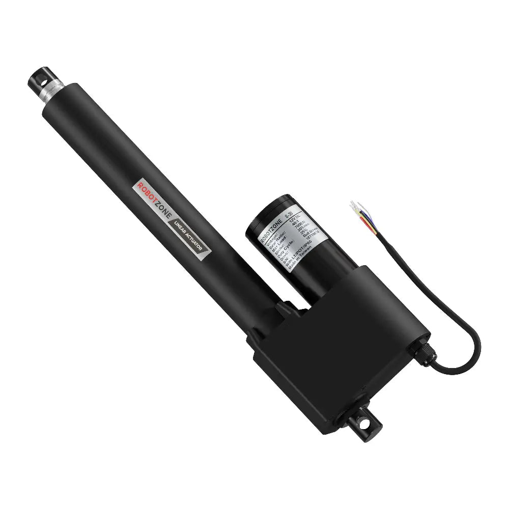Pet ProductsServoCity 12V Super-Duty Linear Actuator (1570lb Thrust, 0.3"/sec, 8" Stroke)