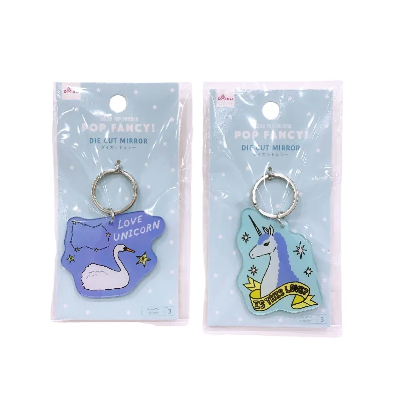 - Pregnant cat delivery room warming boxDie Cut Mirror -Unicorn-