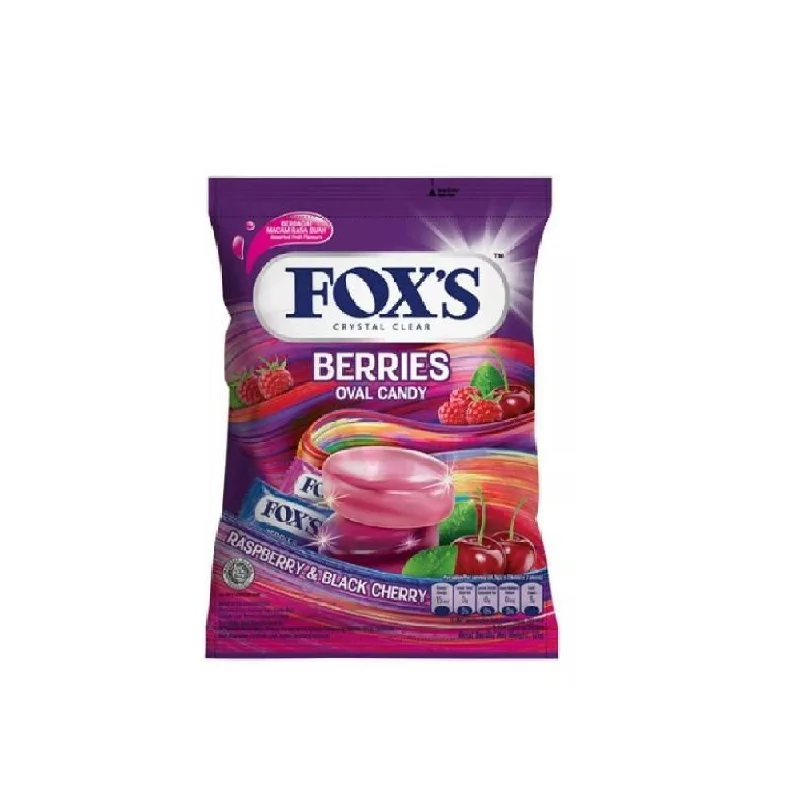 - Deodorizing cat litter tofu litterFOXS OVAL CANDY BERRIES CRYSTAL CLEAR 125 GM