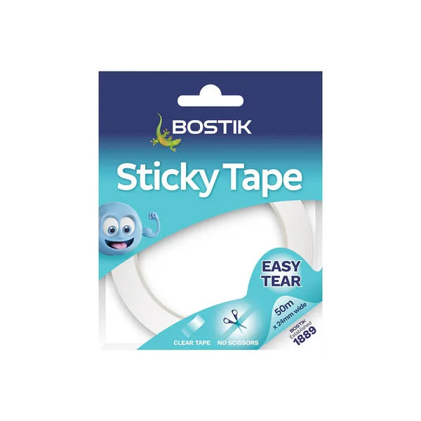 - Organic cotton dog bibsBostic Sticky Tape 50 Metre