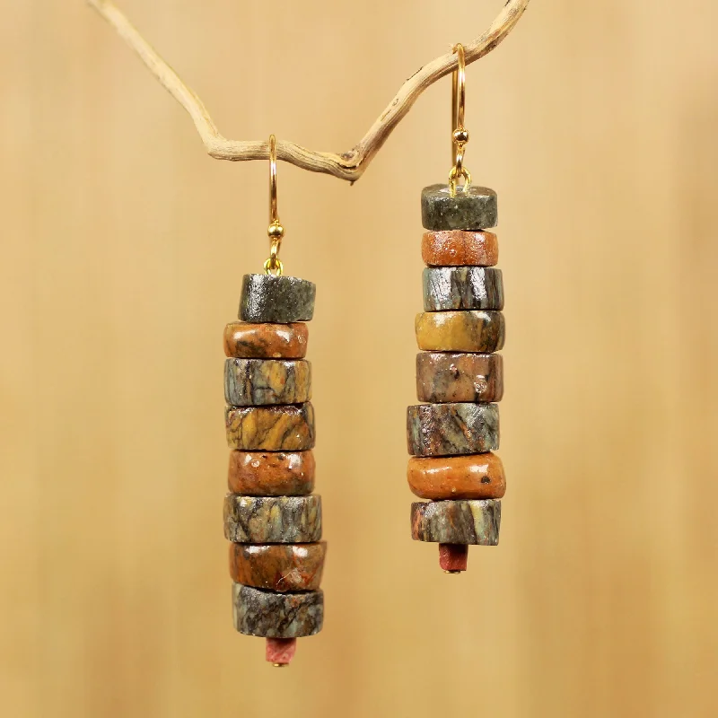 - Dog heart rate monitoring collarAseda Ye Hand Crafted Natural Soapstone Beaded Hook Earrings - Dog heart rate monitoring collarAseda Ye Hand Crafted Natural Soapstone Beaded Hook Earrings