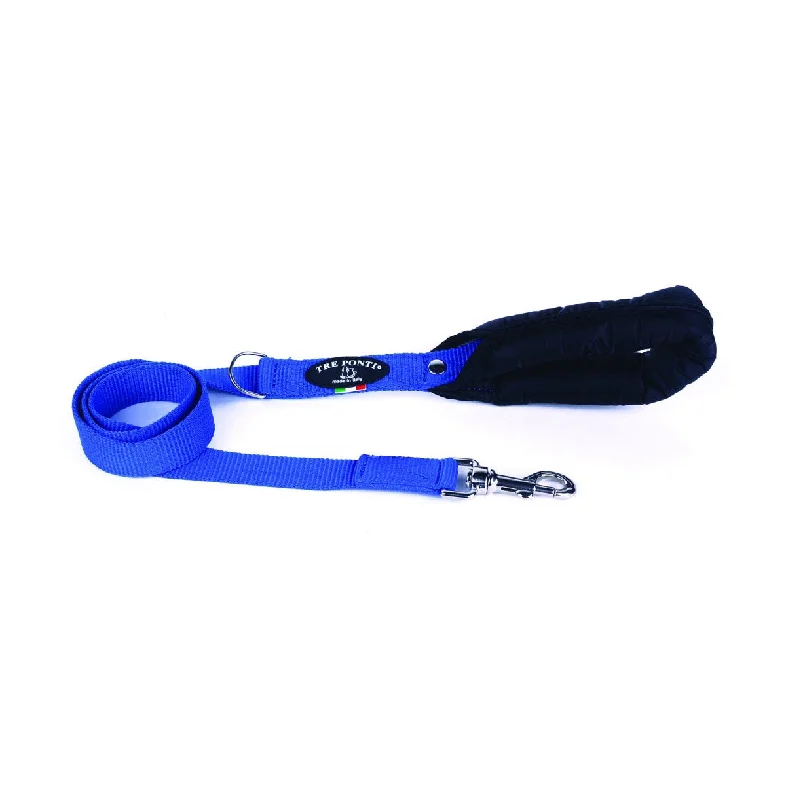 - Dog disposable foam shower gelTre Ponti Padded Handle Blue Dog Lead