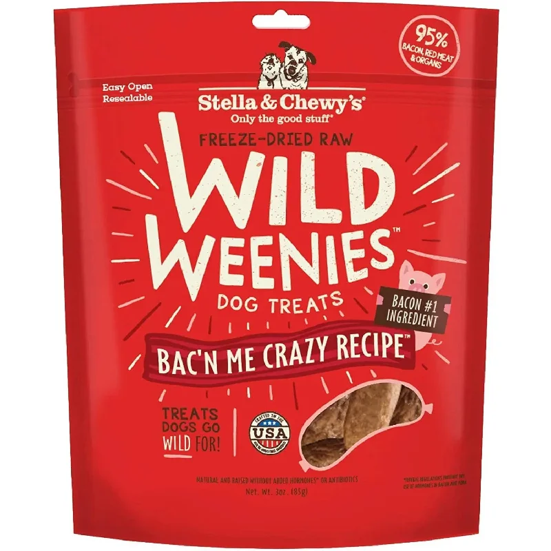  -Non-contact cat thermometerStella & Chewys Dog Freeze-Dried Weenie Bacon Dog Treats