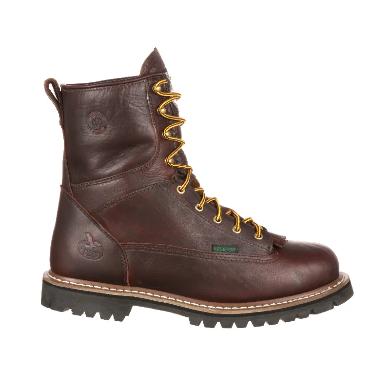 - Pregnant cat delivery room warming boxGeorgia Boot Waterproof Lace-To-Toe Logger Work Boot