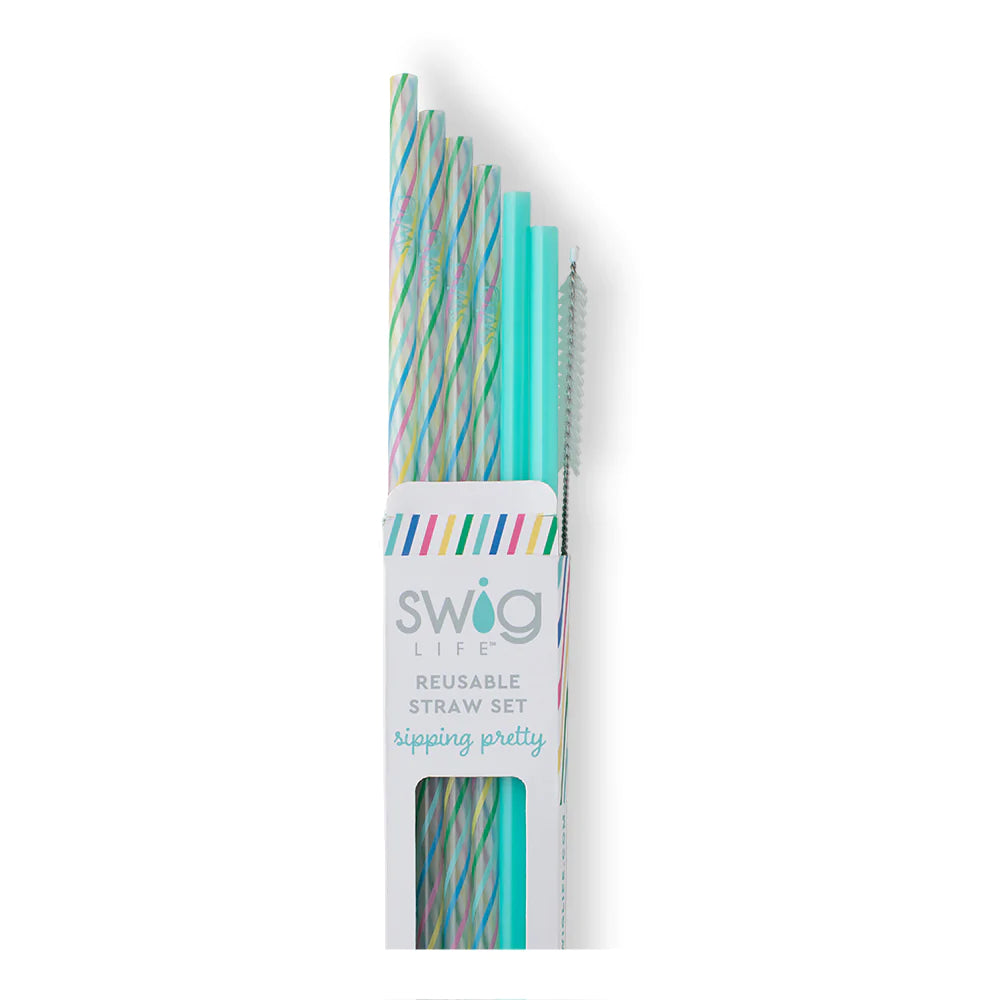 - Pet water dispenser UV sterilization versionRainbow + Aqua Reusable Straw Set
