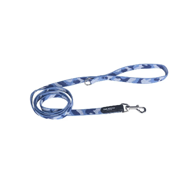  -Anti-slip claw protection raincoat FOR dogsTre Ponti Light Blue Camo Dog Lead