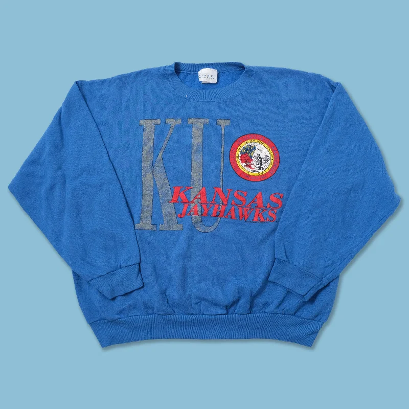 ---Vintage Kansas Jayhawks Sweater XLarge