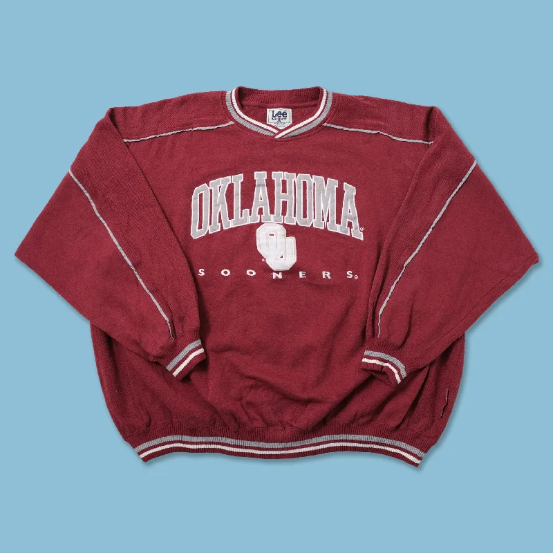 -Splash-proof food bowl AND Anti-choking slow food bowlVintage Oklahoma Sooners Sweater XLarge / XXL -Splash-proof food bowl AND Anti-choking slow food bowlVintage Oklahoma Sooners Sweater XLarge / XXL
