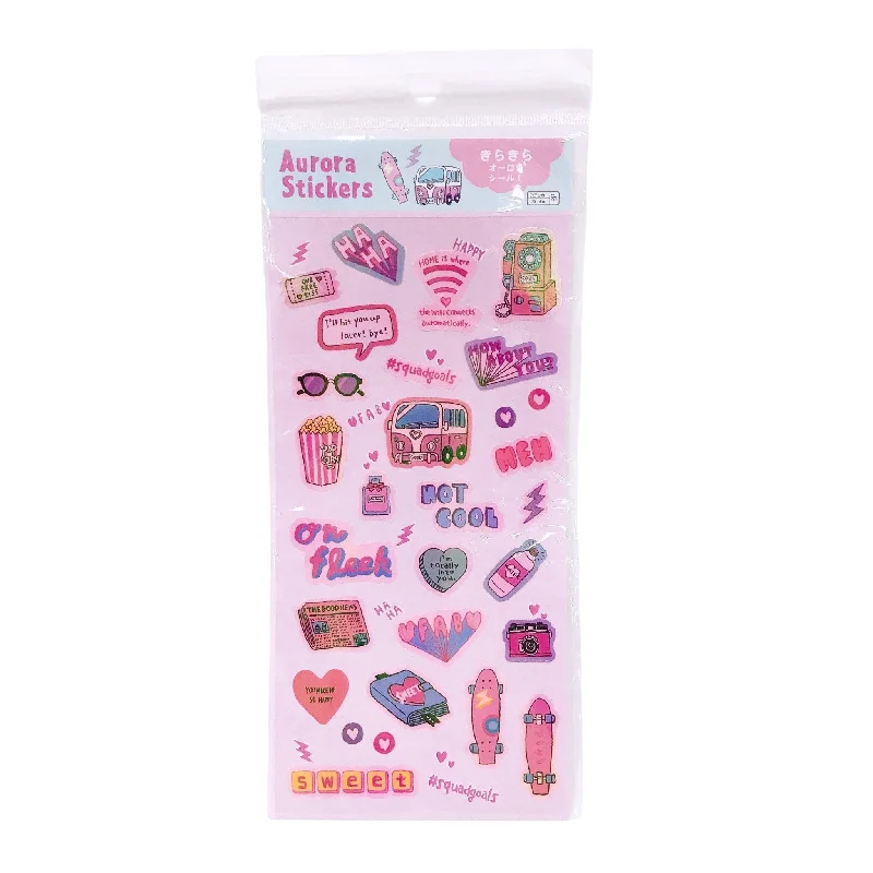 - Teething and chewing toys for puppiesSticker Sheet (Cool Pink)