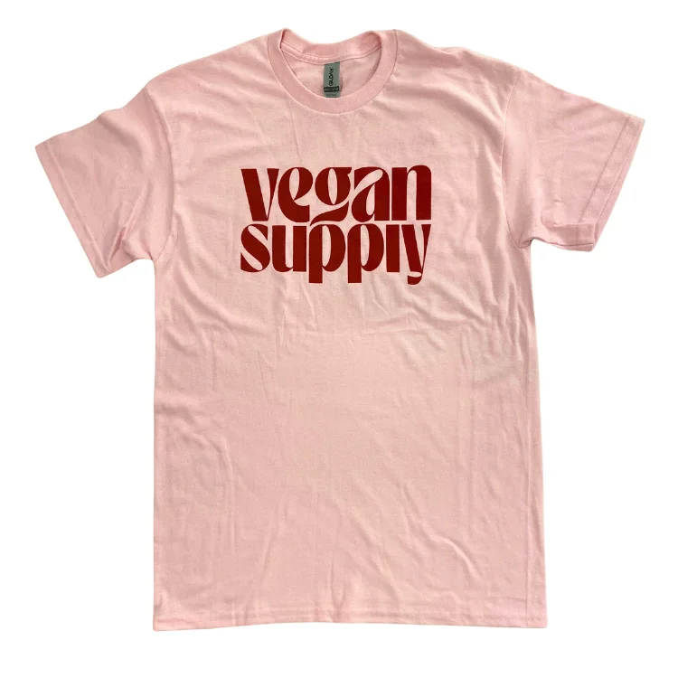 - Deodorizing cat litter tofu litterVegan Supply Logo 'We Make Vegan Easy' Pink Unisex T-Shirt - Deodorizing cat litter tofu litterVegan Supply Logo 'We Make Vegan Easy' Pink Unisex T-Shirt