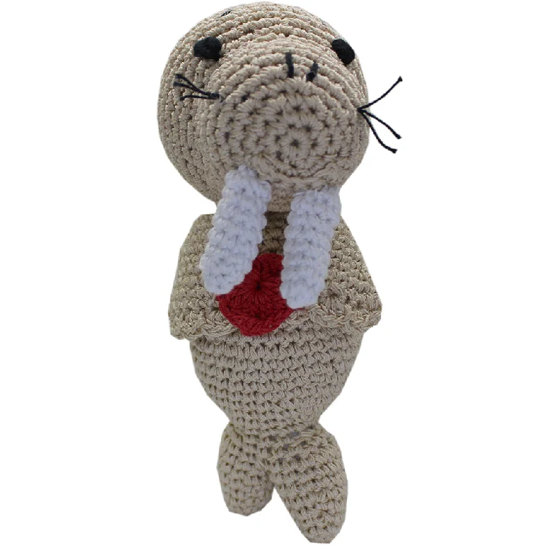 - Wooden pet toy recommendationsWalter The Walrus Organic Cotton Dog Toy
