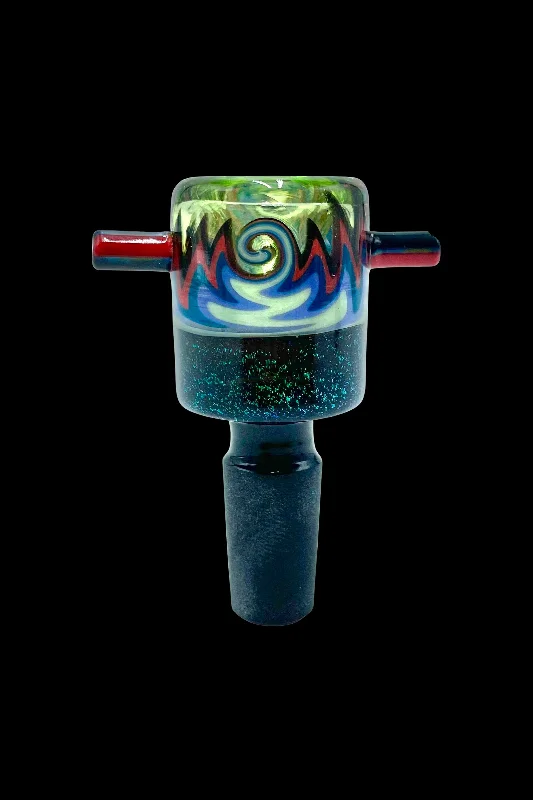 - Rabbit grass rack to prevent waste food boxLucky Goat Galaxy Glass Bowl
