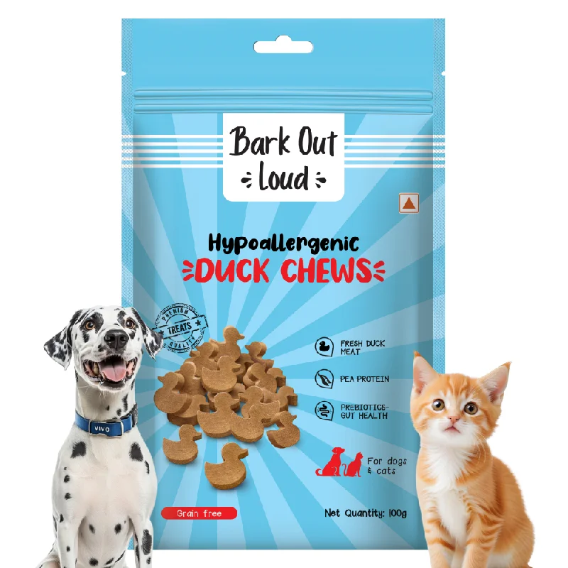 - Pet tear stain cleaning wipesBark Out Loud Hypoallergenic Duck Meat Treats for Cats and Dogs - Pet tear stain cleaning wipesBark Out Loud Hypoallergenic Duck Meat Treats for Cats and Dogs