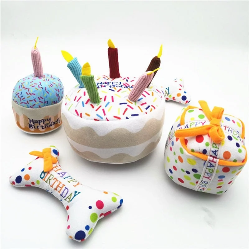- Cat stress soothing sprayPlush Birthday Dog Toys