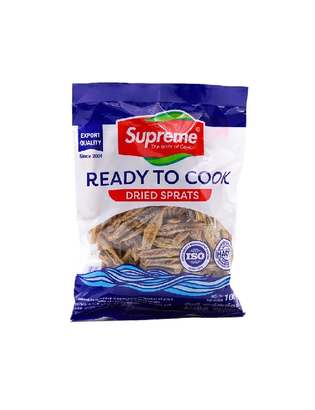 - Pet vitamin complex nutrition tabletsSUPREME Sprats Ready to Cook, 100g